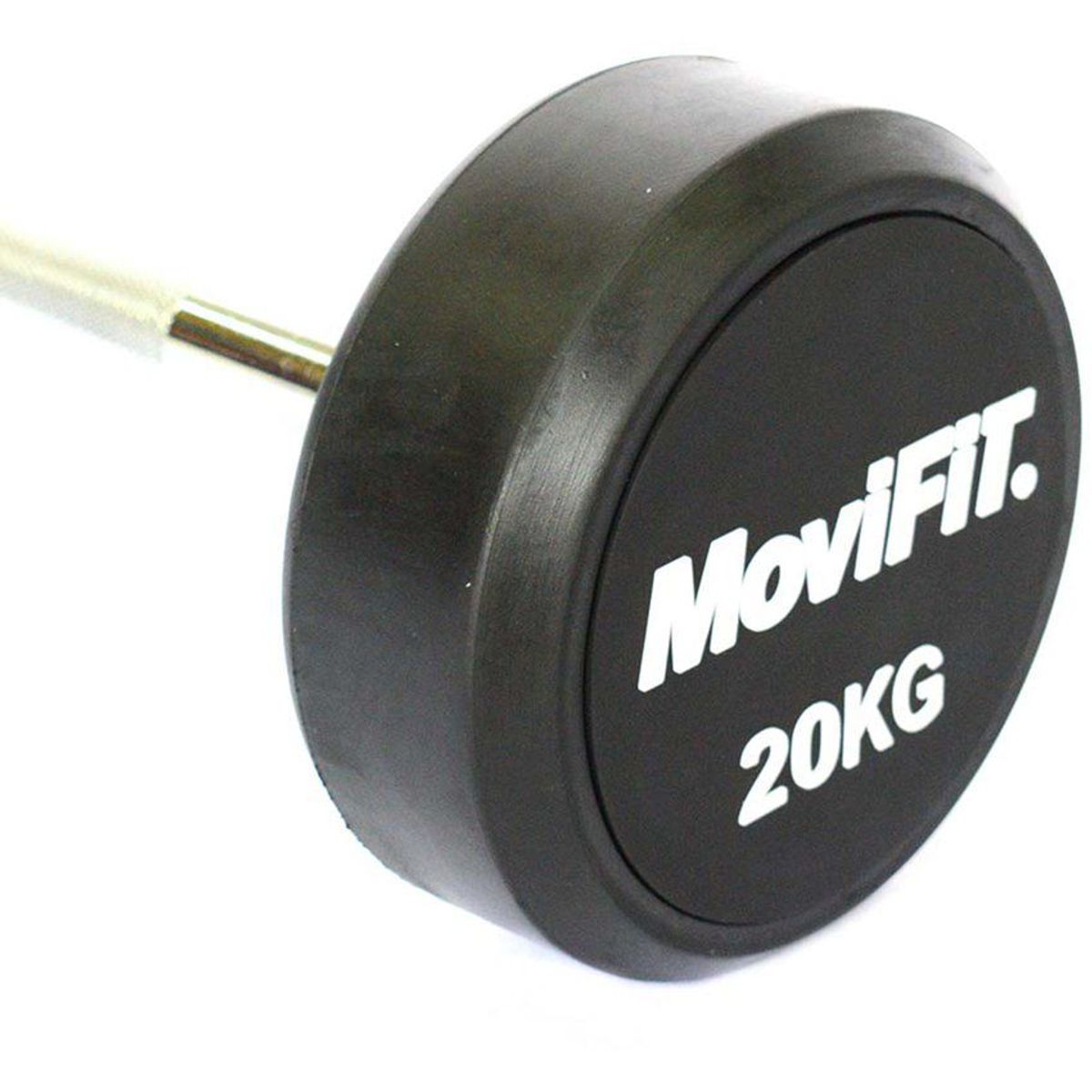 MOVIFIT - Barra sellada recta redonda encauchetada movifit de 20 kg