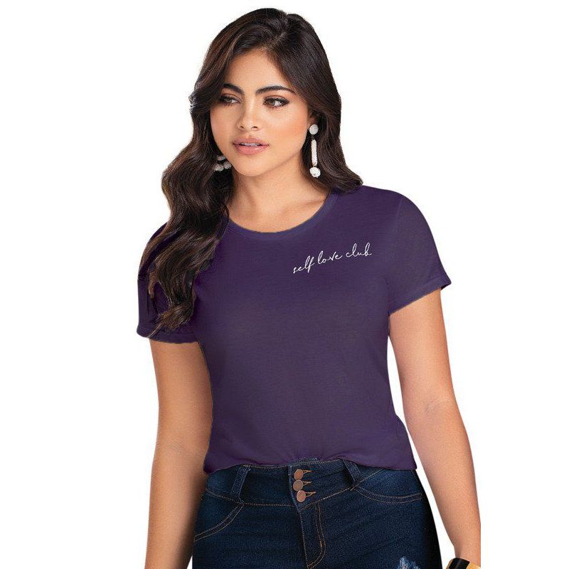 MARKETING PERSONAL - Camiseta Berenjena 96668