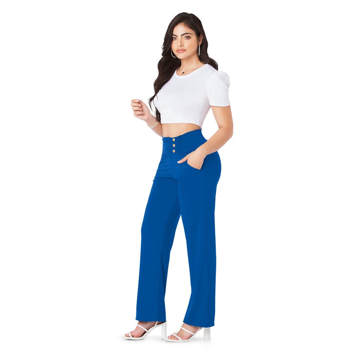 MARKETING PERSONAL - Crop Top Adulto Blanco Mp 96189