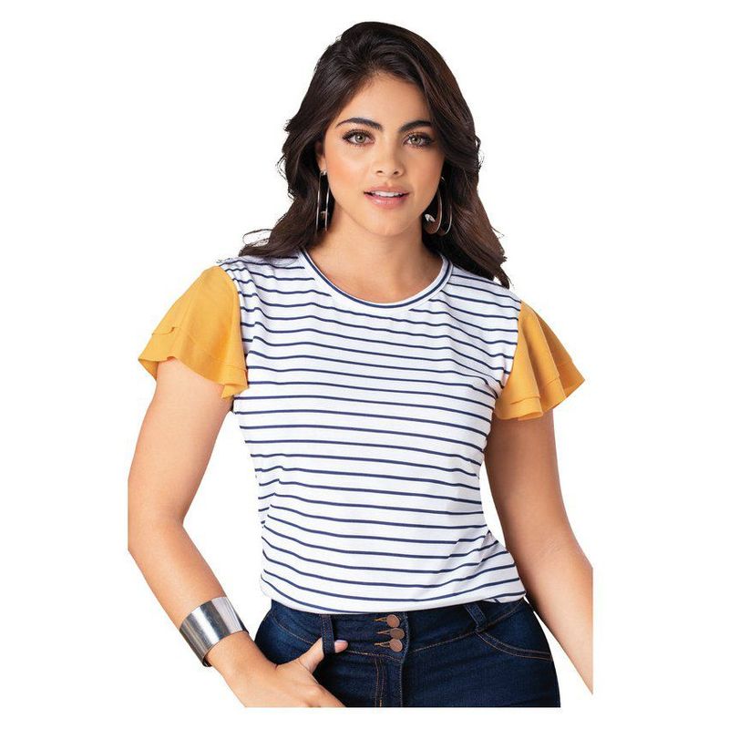 MARKETING PERSONAL - Camiseta Mostaza MP 96665