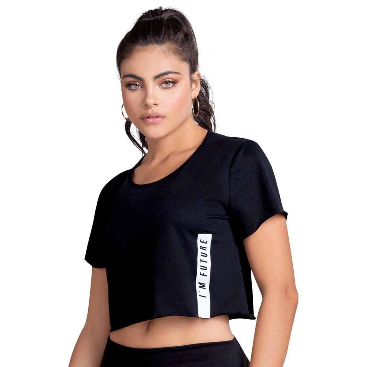 MARKETING PERSONAL - Camiseta Mujer Negro Mp 70336