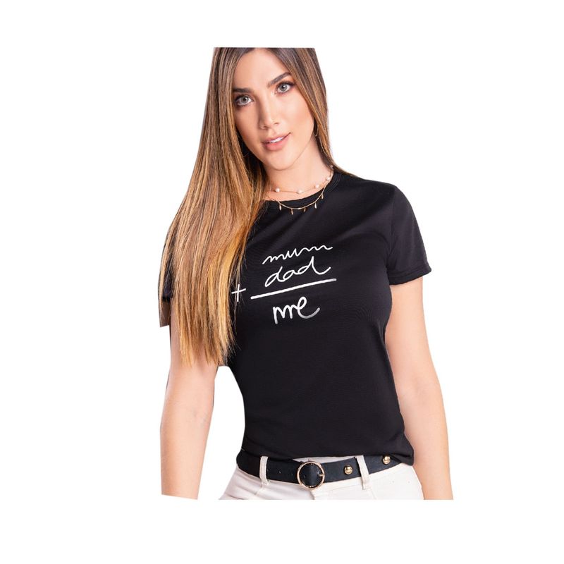 MARKETING PERSONAL - Camiseta Para Mujer Negro MP