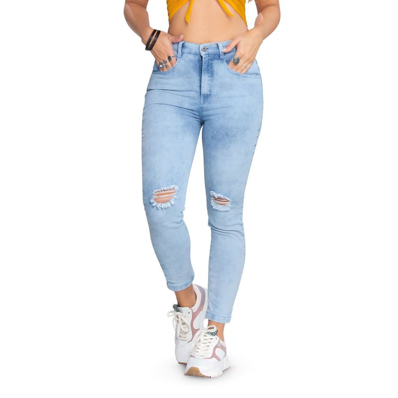 ATYPICAL - Jean Para Mujer Azul Claro ATYPICAL