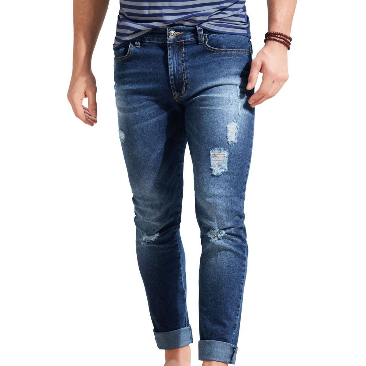 MARKETING PERSONAL - Jean Para Hombre Azul MP