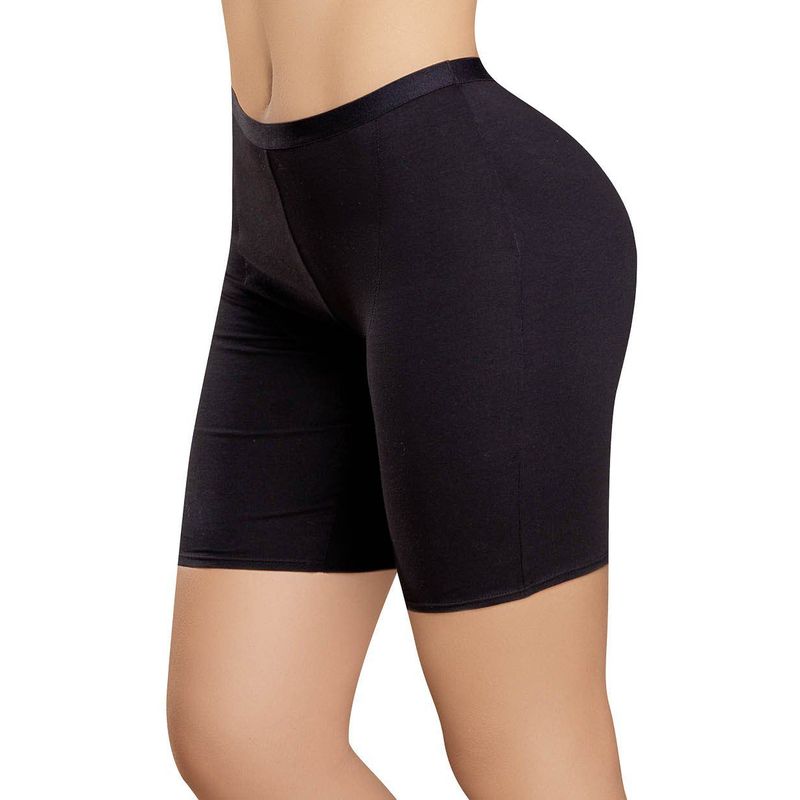 FORMAS INTIMAS - Short Mujer Negro FI 76149