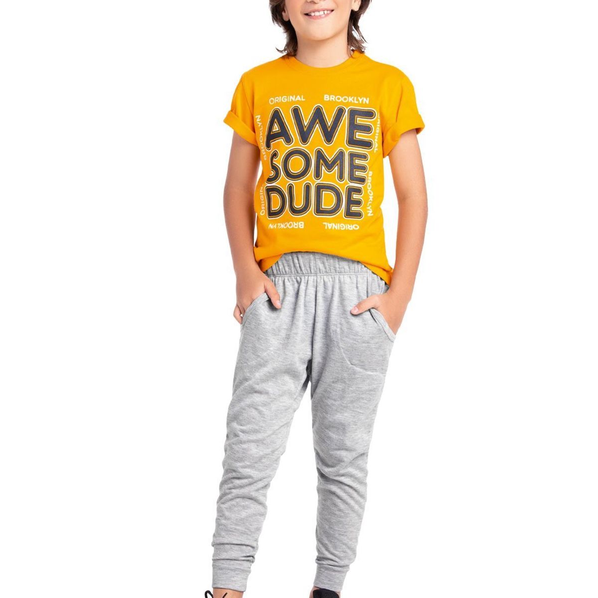 MARKETING PERSONAL - Jogger Para Niño Gris Jaspe MP