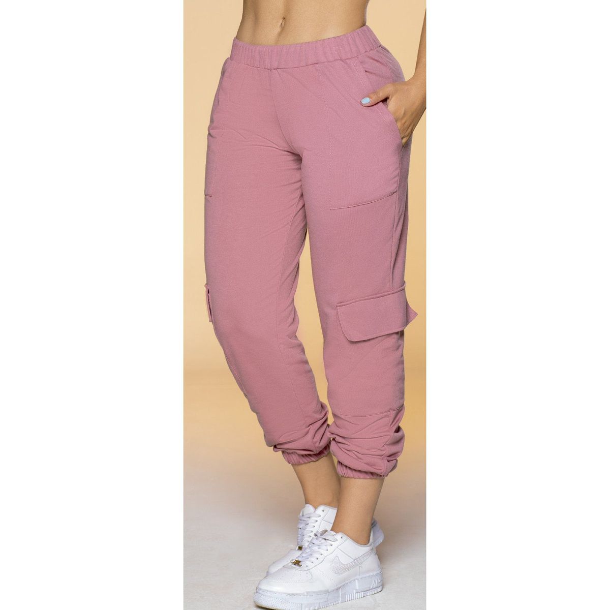 RUTTA - Pantalón Mujer Palo De Rosa Oscuro Rutta 69017