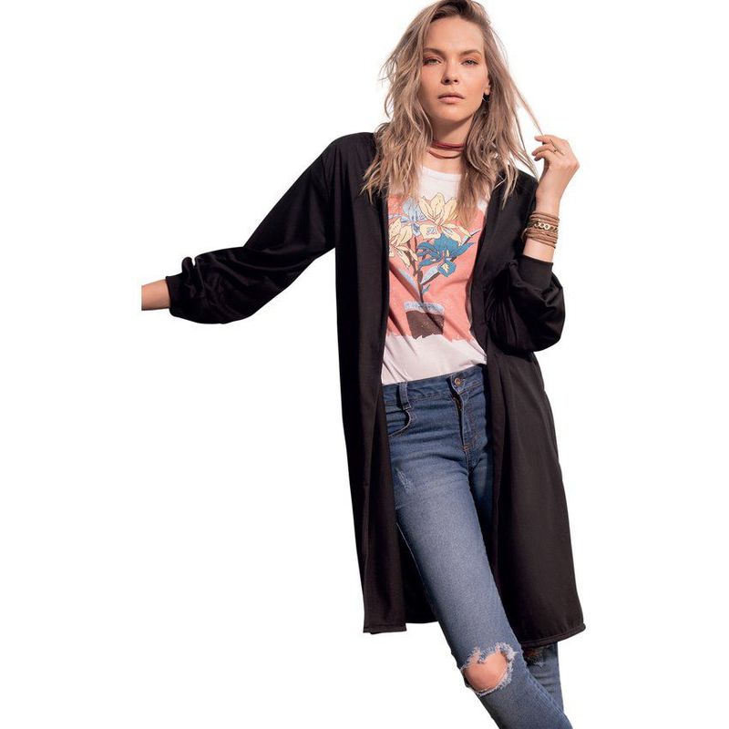 RUTTA - Kimono para Mujer Rutta -Negro