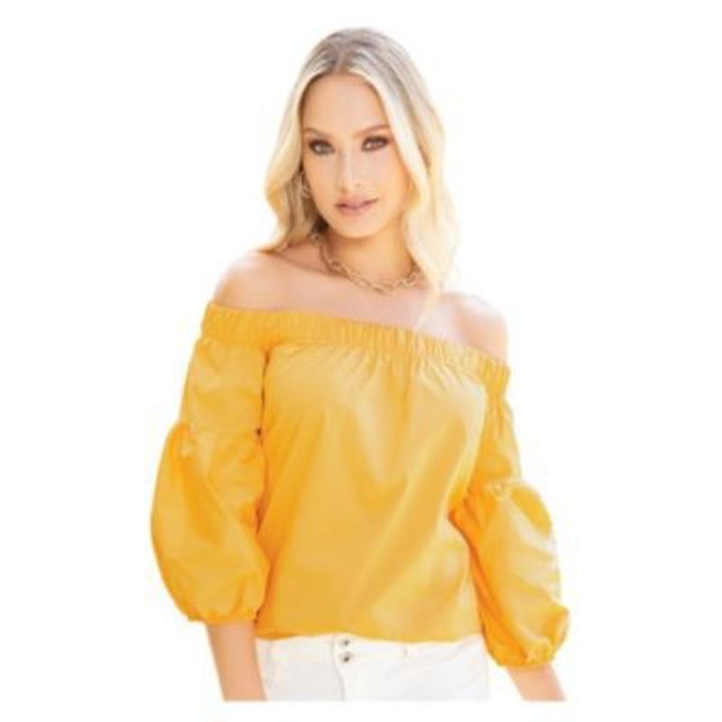 MARKETING PERSONAL - Blusa MP 79874 Mostaza