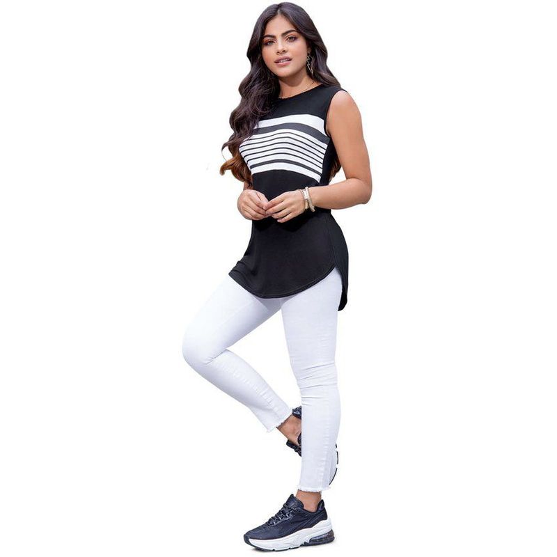 MARKETING PERSONAL - Blusón Para Mujer Negro MP