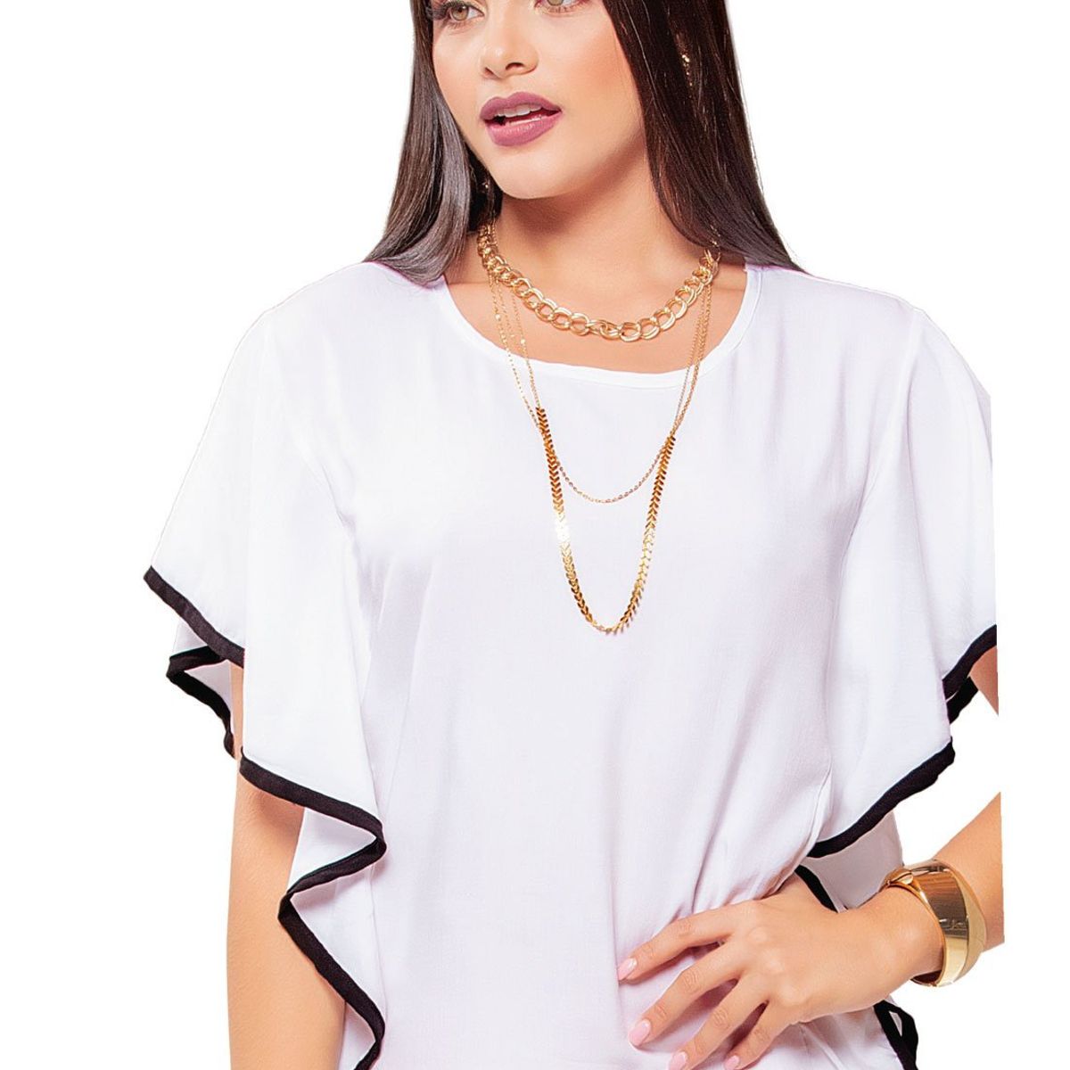 MARKETING PERSONAL - Blusa Adulto Para Mujer MP -Blanco