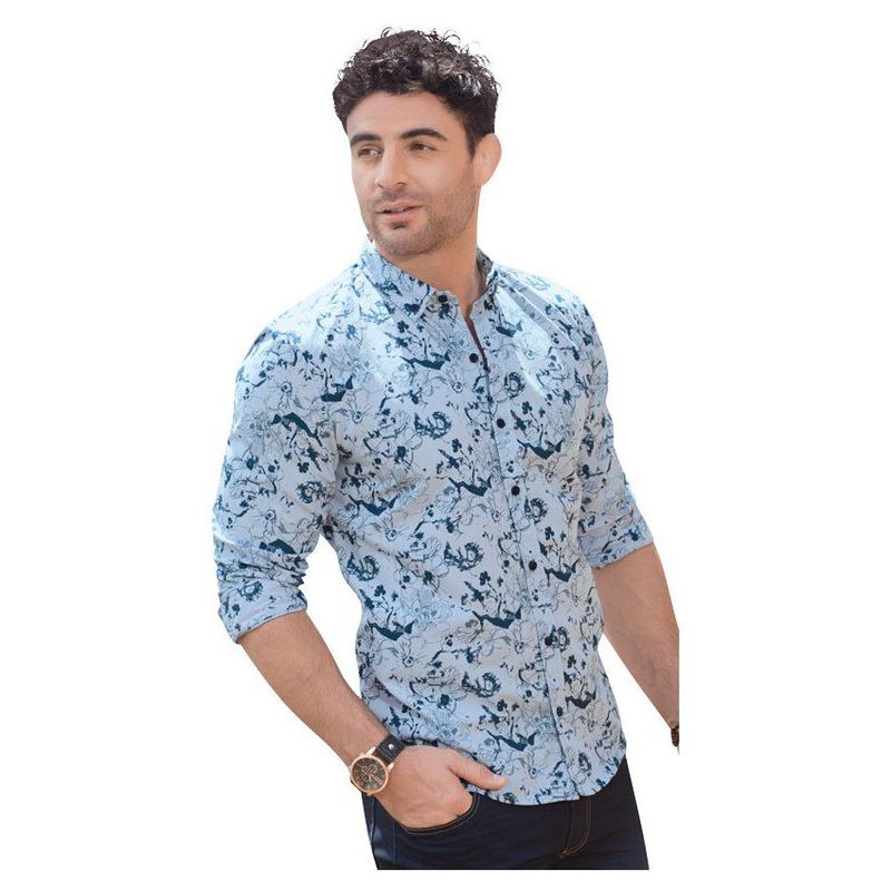 MARKETING PERSONAL - Camisa Adulto Masculino Estampado MP