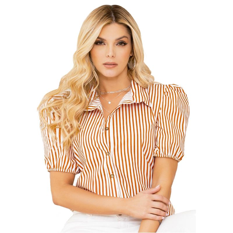 MARKETING PERSONAL - Camisa Adulto Naranjada Mp 92946