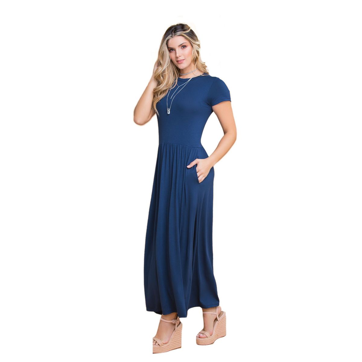 MARKETING PERSONAL - Vestido Para Mujer Azul Navy MP