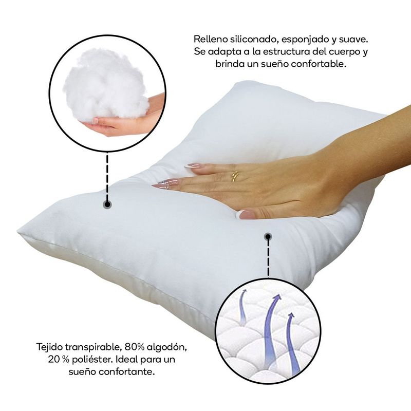 TORAL - Duo almohadas para bebe toral