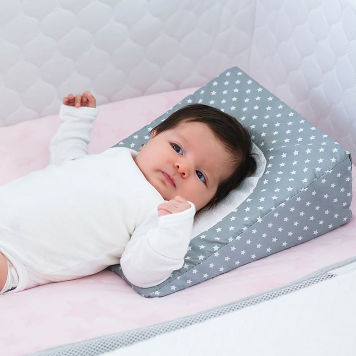 TORAL - Almohada antireflujo para bebés toral gris