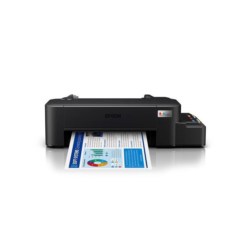 EPSON - IMPRESORA EPSON L121 - RECARGA CONTINUA - USB - NEGRO