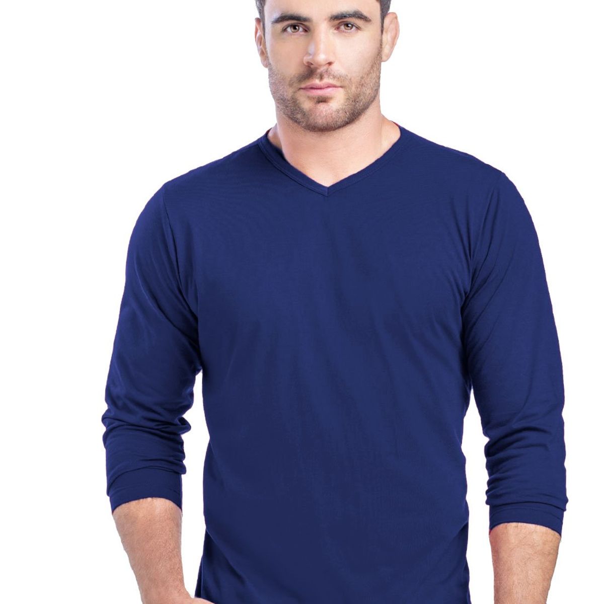 MARKETING PERSONAL - Camibuzo Hombre Azul Mp 58348