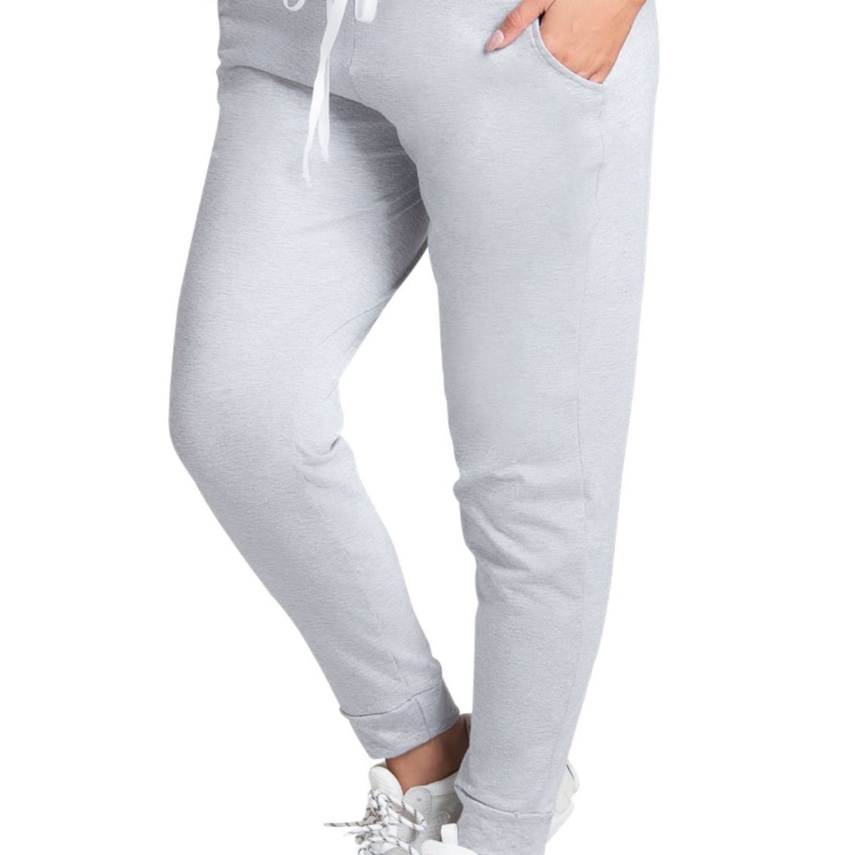 FORMAS INTIMAS - Pantalón Sudadera Para Mujer Gris Jaspe FI