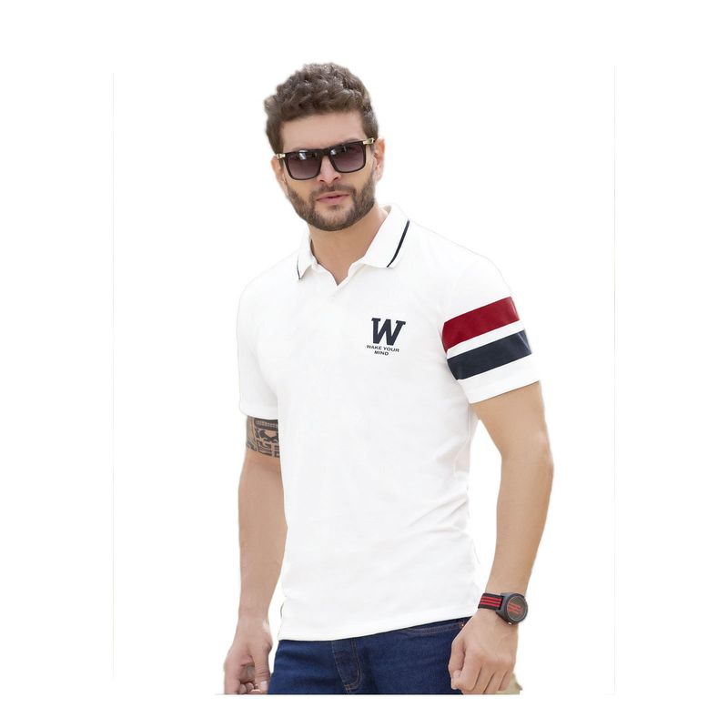 MARKETING PERSONAL - Polo Adulto Masculino Marfil Marketing  Personal
