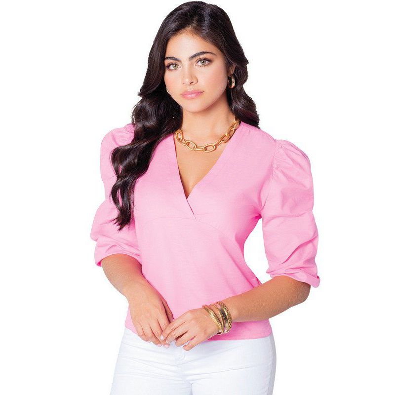MARKETING PERSONAL - Camiseta Mujer Rosa Mp 95909