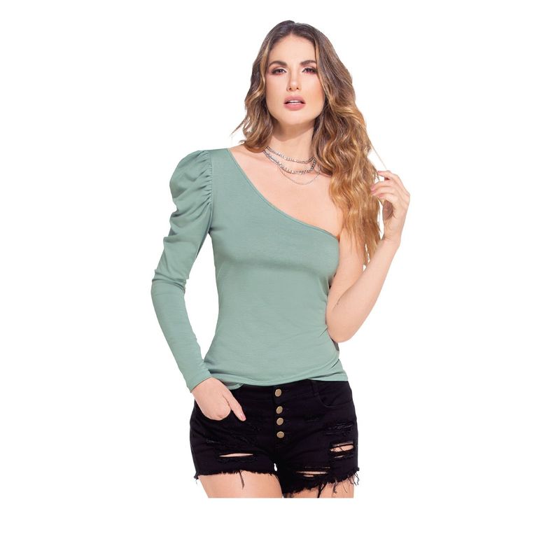 ATYPICAL - Blusa Juvenil Femenino Verde Oliva Atypical