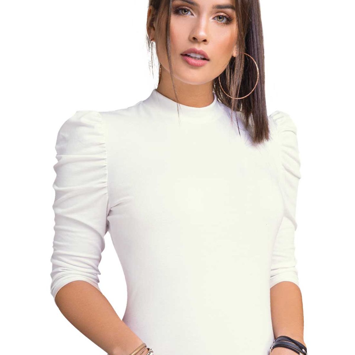 MARKETING PERSONAL - Blusa Juvenil Para Mujer Atypical -Marfil