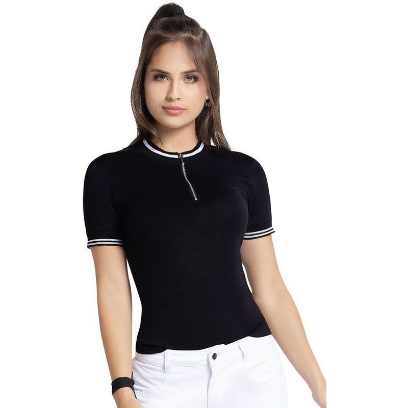 ATYPICAL - Blusa Juvenil Femenino Negro Atypical