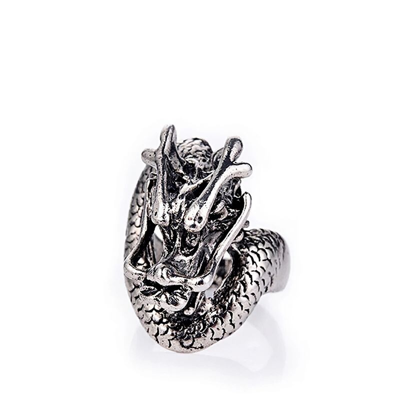 DAYOSHOP - Anillo Dragon Ajustable  Estuche