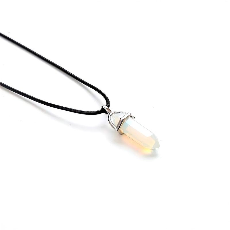 DAYOSHOP - Collar Cuarzo Luna Mas Estuche
