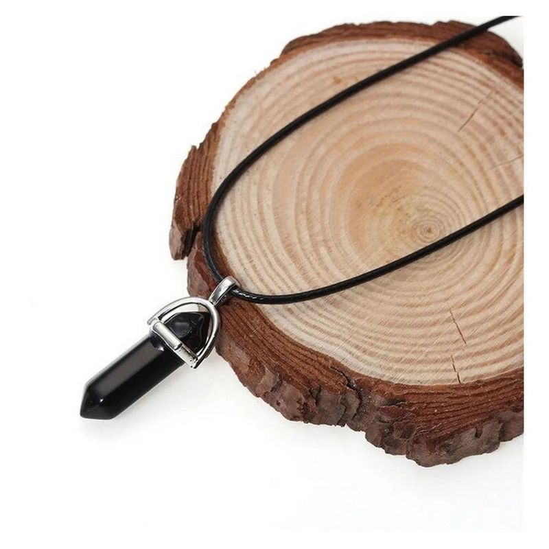 DAYOSHOP - Collar Cuarzo Onix Mas Estuche