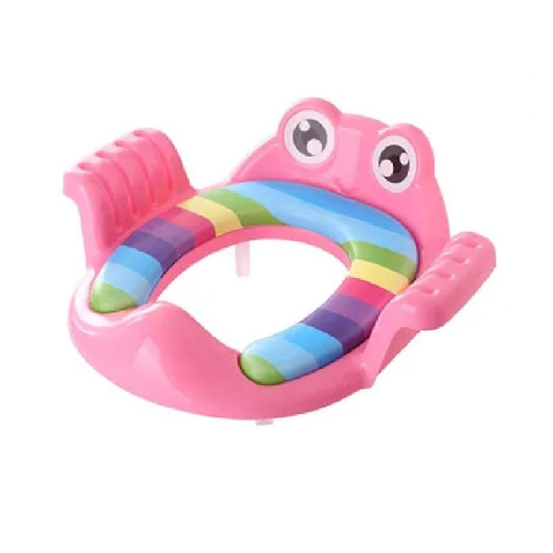 MUNDO BEBE - Reductor asiento bebe niña inodoro baño agarradera bebé