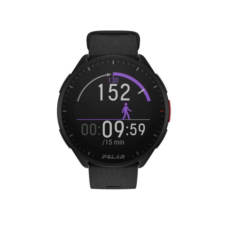 POLAR - Reloj Inteligente Smartwatch Polar Pacer Negro