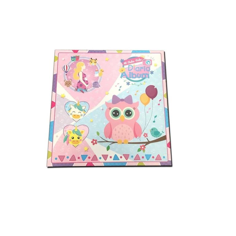 &quot;Álbum diario de fotos bebe niña recuerdos grande bebé&quot;