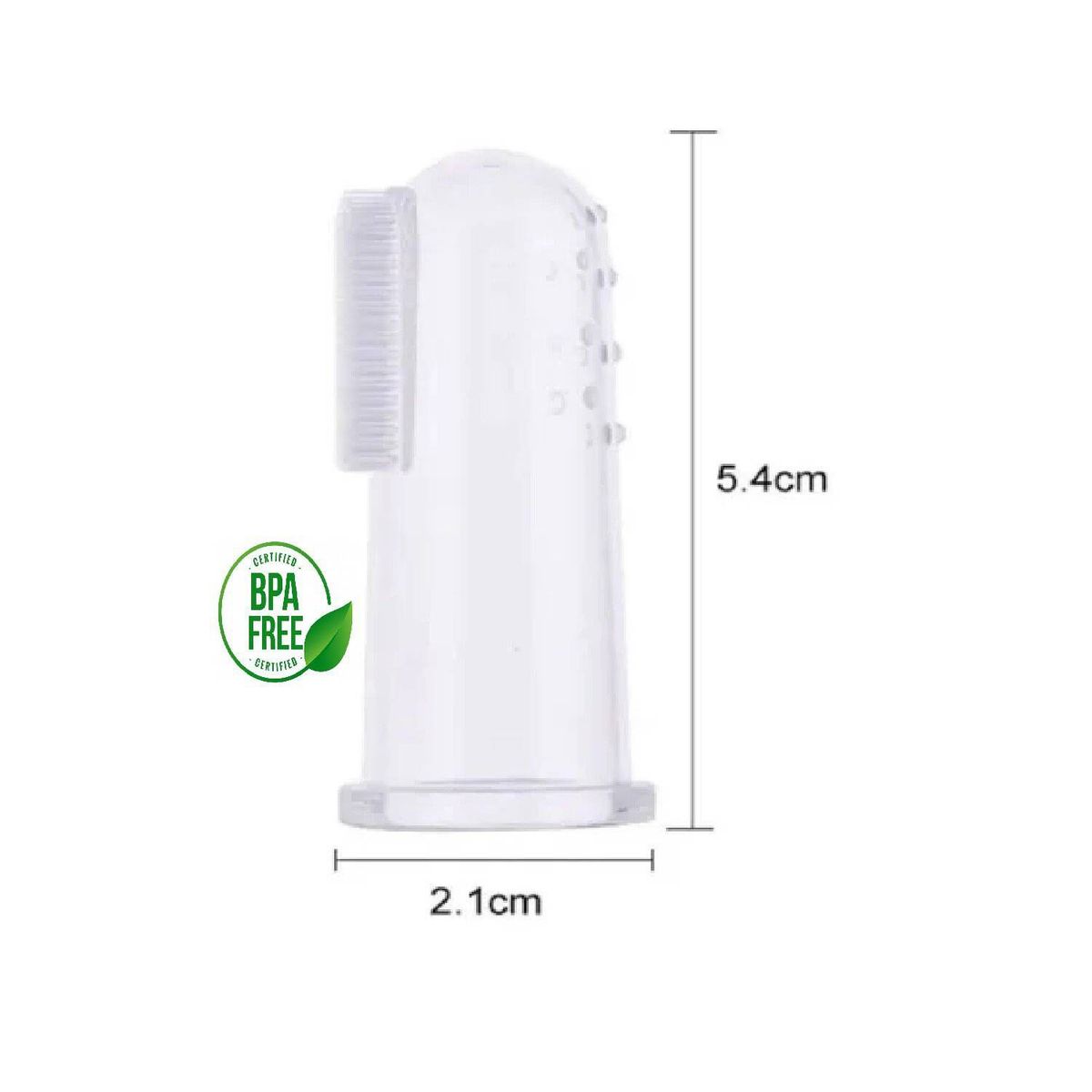 MUNDO BEBE - Cepillo De Dientes Dedo Para Bebe En Silicona