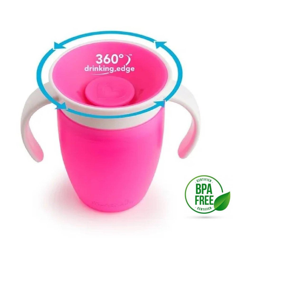 MUNDO BEBE - Vaso bebé anti derrame 360 miracle