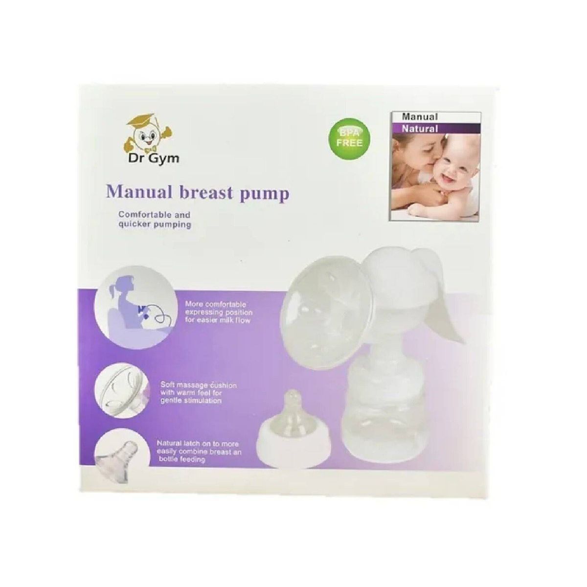 MUNDO BEBE - Extractor de leche manual
