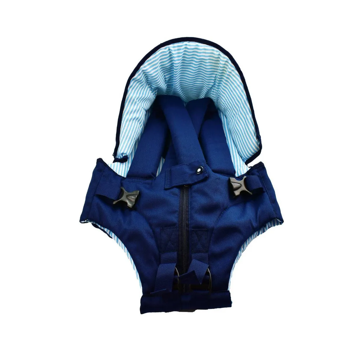 MUNDO BEBE - Cargador bebé con capucha café