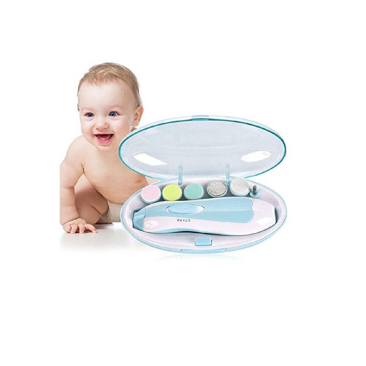 MUNDO BEBE - Lima eléctrica de uñas para tu bebe