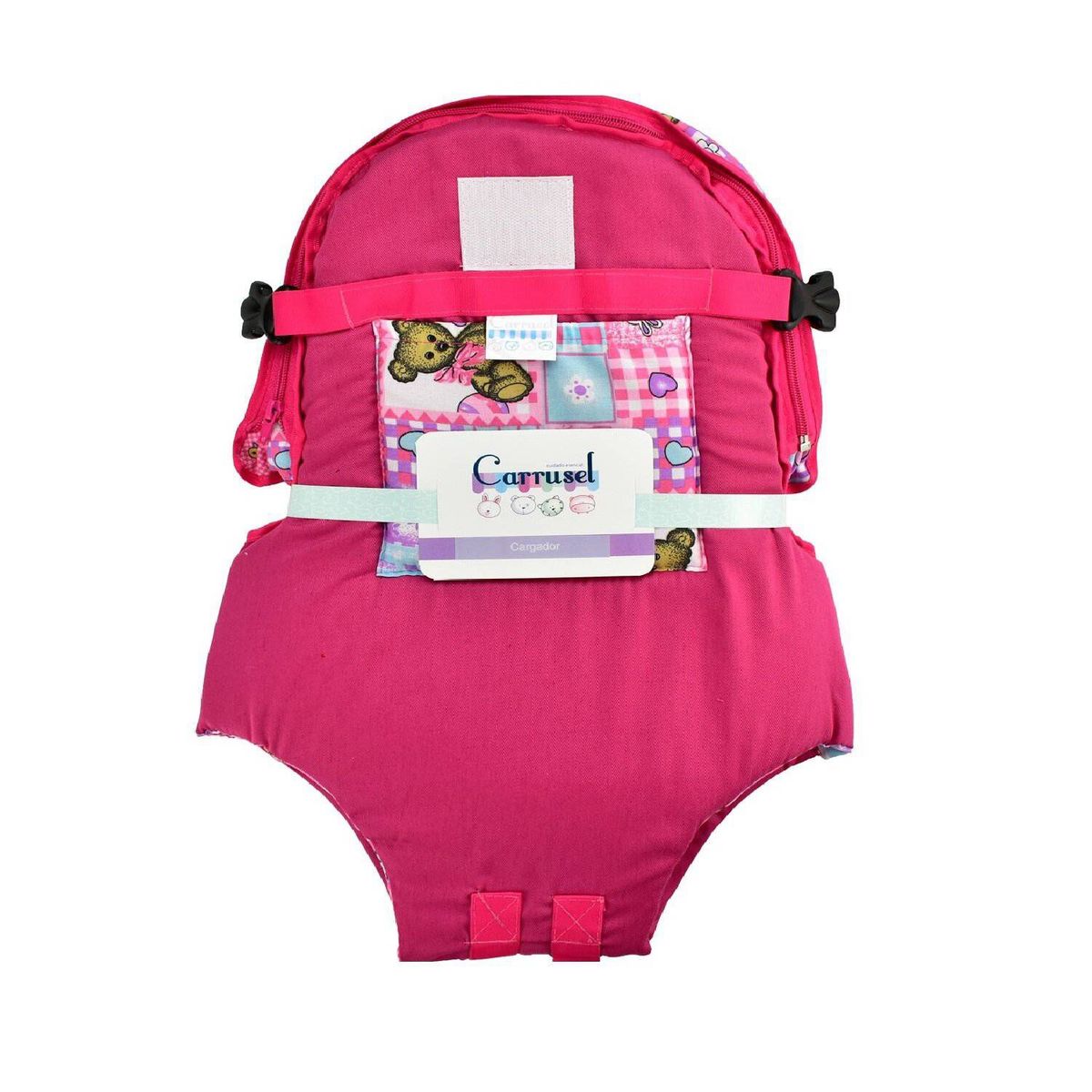 MUNDO BEBE - Cargador canguro para bebé capota índigo