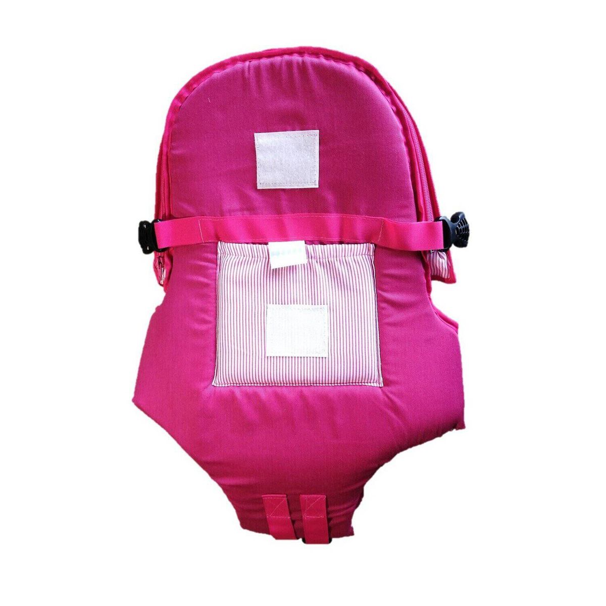 MUNDO BEBE - Cargador canguro babé niña capota rosado