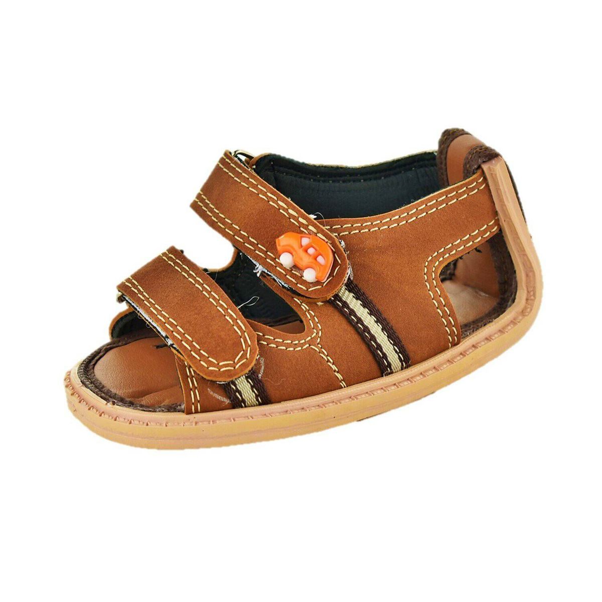 MUNDO BEBE - Sandalias bebé no tuerce velcro marrón