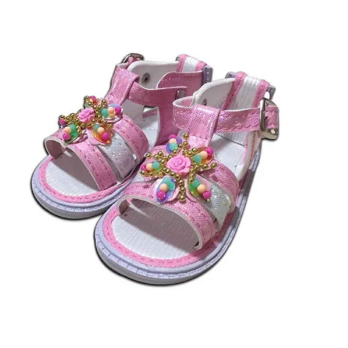 MUNDO BEBE - Sandalia mundo bebe  para niña no tuerce.