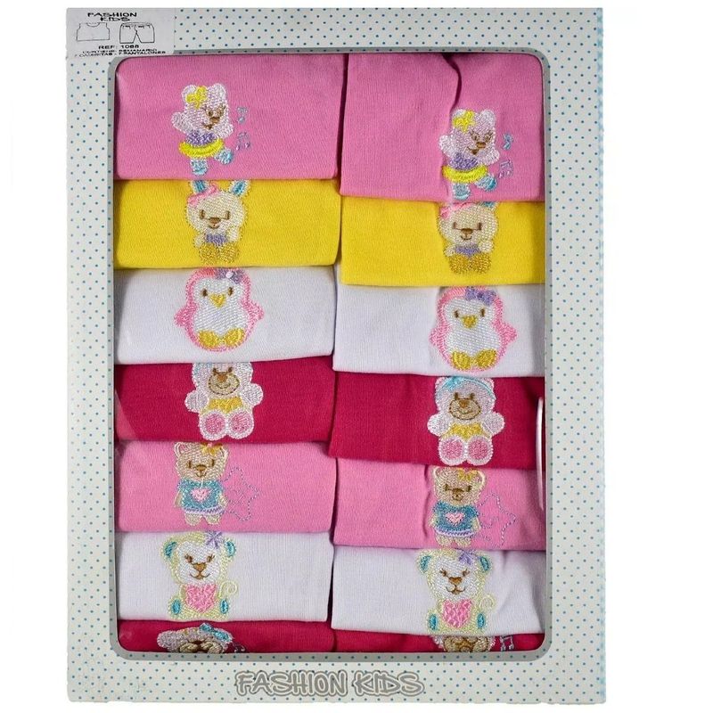 MUNDO BEBE - Semanario bebé niña set 14 piezas primer día rosa...