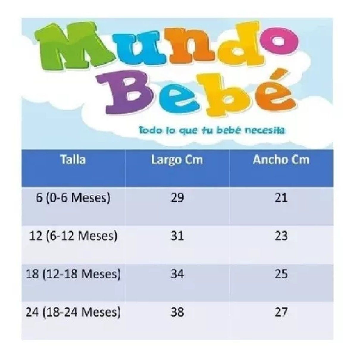 MUNDO BEBE - Esqueletos  bebé blancas x3 Niño .