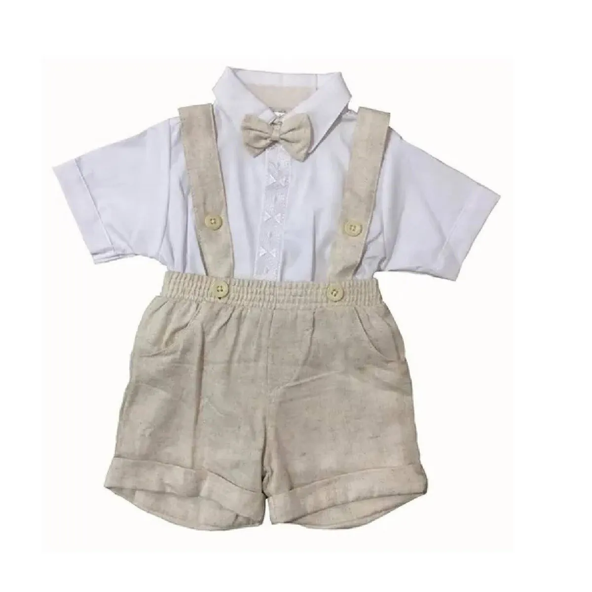 MUNDO BEBE - Conjunto traje bautizo bebe niño mundo bebe