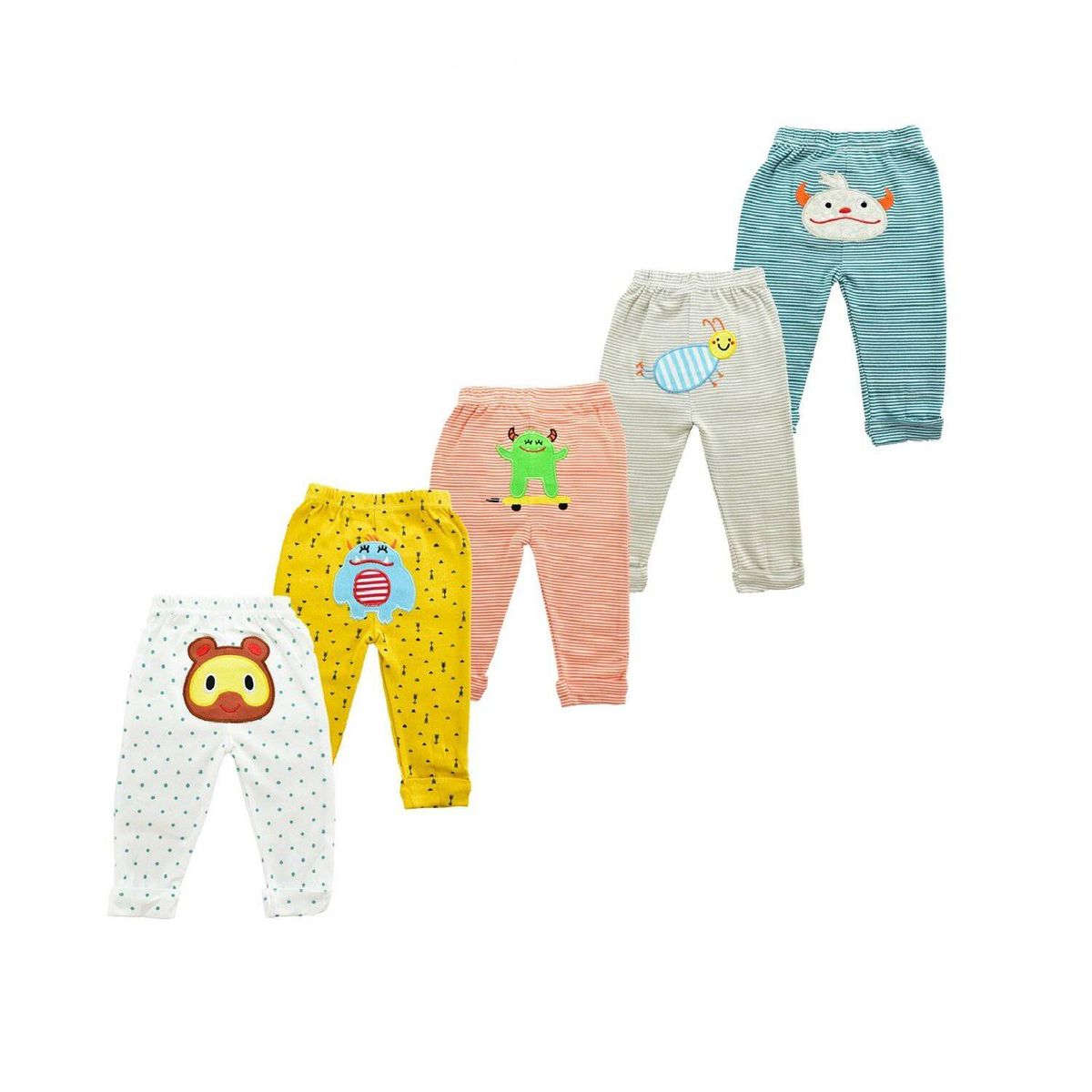 MUNDO BEBE - Pantalones bebé niño pack x 5.