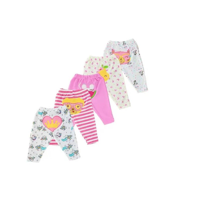 MUNDO BEBE - Pantalones bebé niña pack x 5