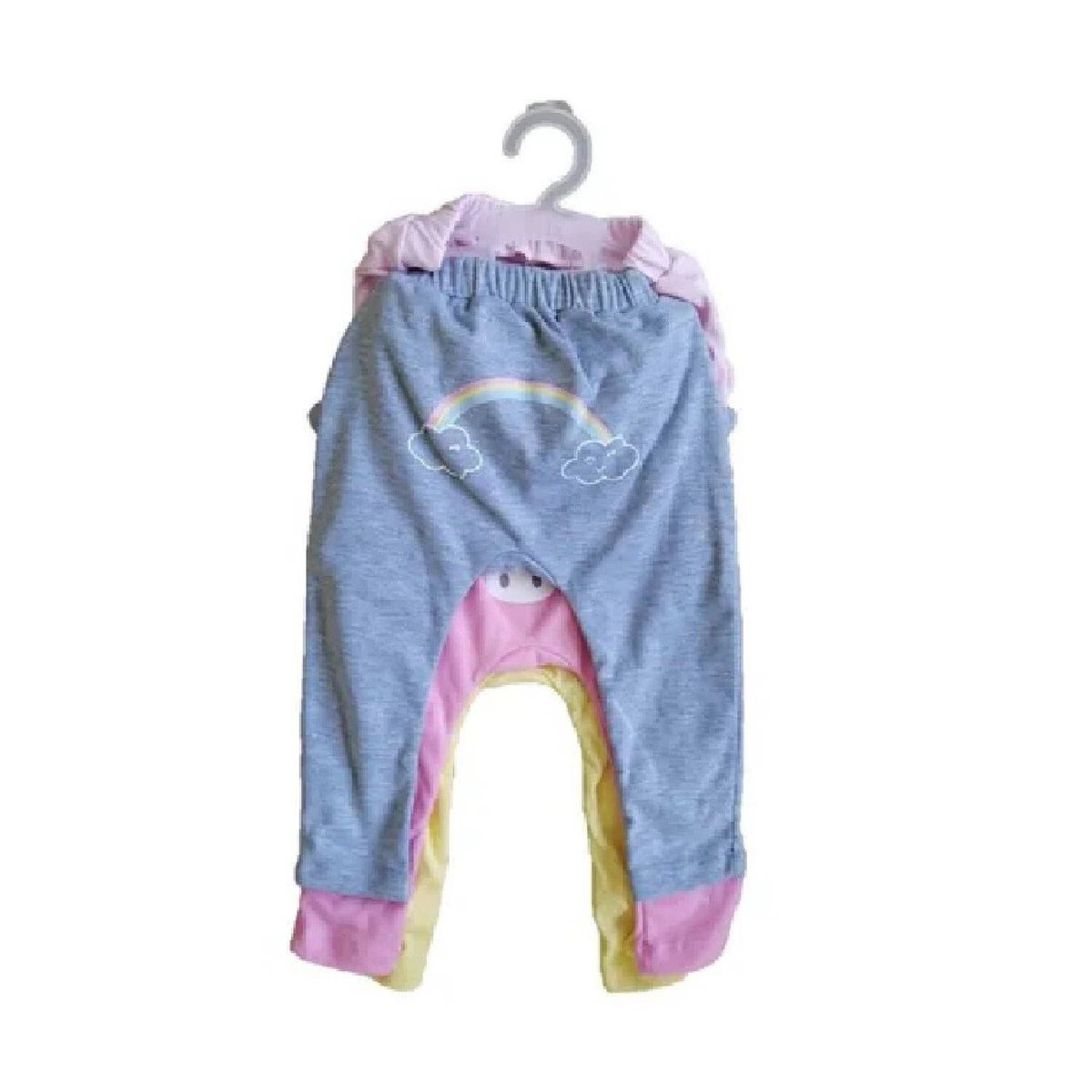 MUNDO BEBE - Pantalones bebe niña x 5 unidades bebé.