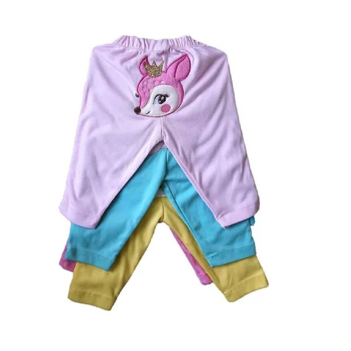 MUNDO BEBE - Pantalones niña x 5 unidades bebé tipo carters._.